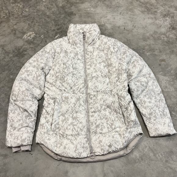 ATHLETA Downtown Printed Jacket in Python Seasalt Size Medium - Picture 1 of 7